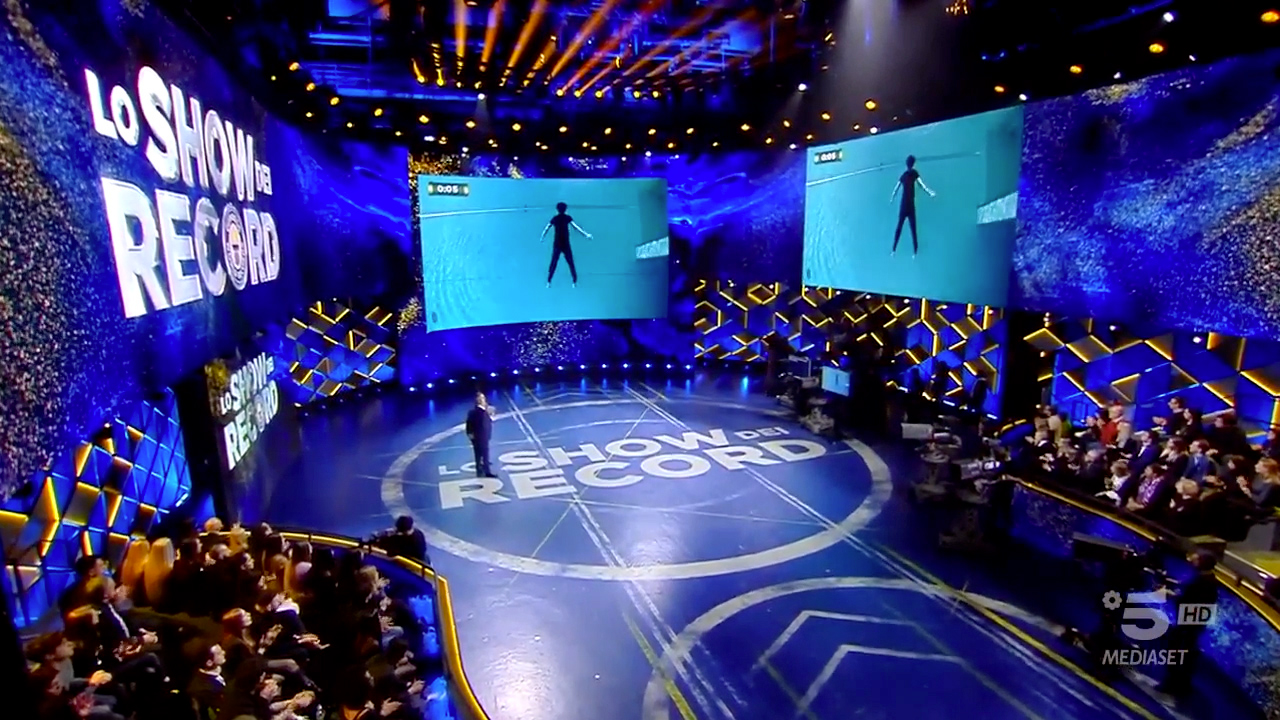 Y-40 2024.04.07 Canale 5 Lo Show dei Record HYDROMAN ESEGUE ALMENO 24 PASSI CON GIRI 360° IN APNEA​ (2)